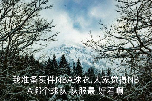 我準(zhǔn)備買件NBA球衣,大家覺得NBA哪個(gè)球隊(duì) 隊(duì)服最 好看啊