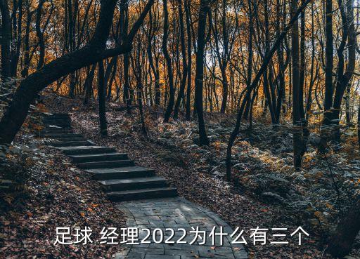  足球 經(jīng)理2022為什么有三個