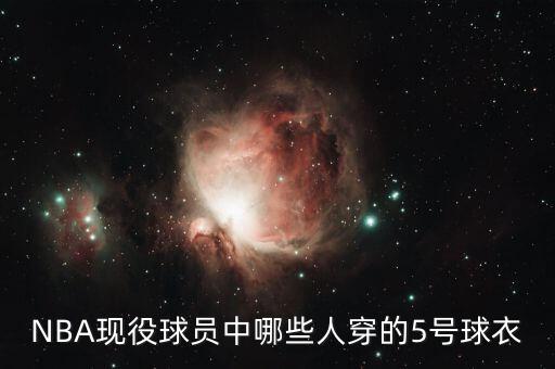 5號是哪個球星,現(xiàn)役5號球員穿過的球衣