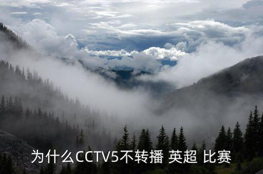 為什么CCTV5不轉(zhuǎn)播 英超 比賽