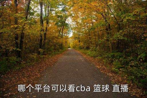 哪個(gè)平臺(tái)可以看cba 籃球 直播