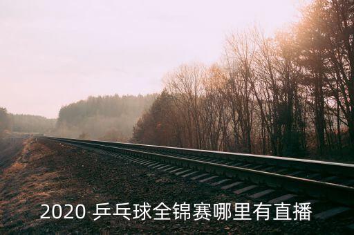 2020 乒乓球全錦賽哪里有直播