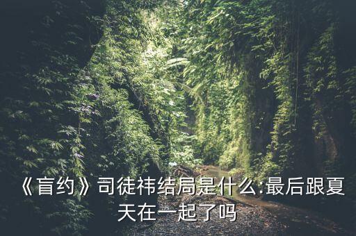 肓約在哪個臺播,《相親》主播司徒毅:夏應該不會走遠