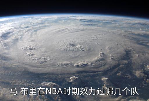 馬 布里在NBA時期效力過哪幾個隊