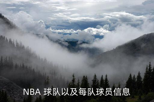 NBA 球隊(duì)以及每隊(duì)球員信息