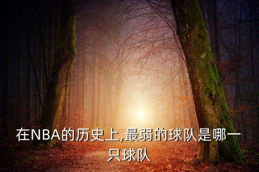 在NBA的歷史上,最弱的球隊(duì)是哪一只球隊(duì)