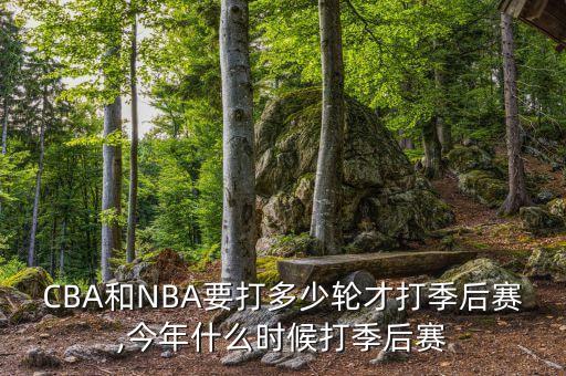 nba和cba哪個(gè)先打,nba季后賽參考nba聯(lián)盟