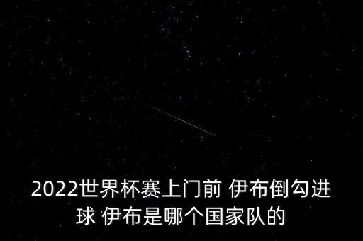 2022世界杯賽上門前 伊布倒勾進(jìn)球 伊布是哪個(gè)國家隊(duì)的