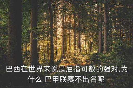 巴甲和阿甲哪個好,足壇消息:巴甲實力最強全國俱樂部排名第二