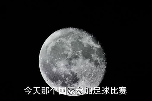 今天那個國家參加足球比賽