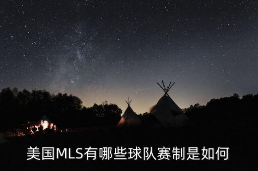 美國MLS有哪些球隊賽制是如何