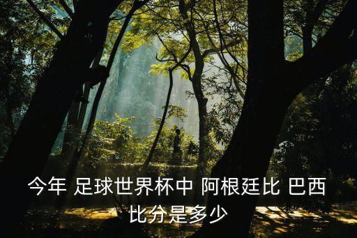 巴西vs阿根廷足球,為什么巴西阿根廷足球那么強(qiáng)