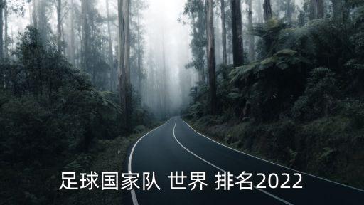 足球國家隊 世界 排名2022