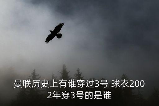 曼聯(lián)歷史上有誰穿過3號(hào) 球衣2002年穿3號(hào)的是誰