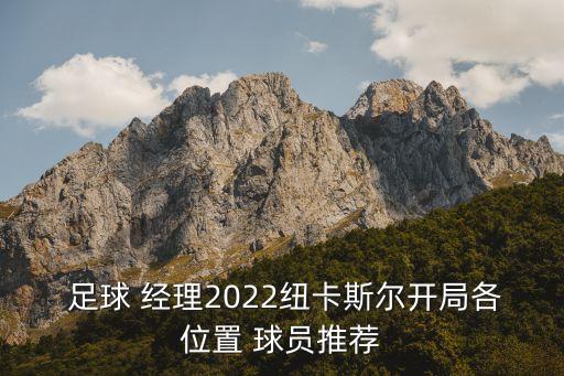  足球 經(jīng)理2022紐卡斯?fàn)栭_局各位置 球員推薦