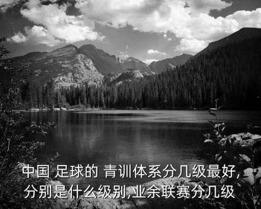 中國 足球的 青訓(xùn)體系分幾級最好,分別是什么級別,業(yè)余聯(lián)賽分幾級