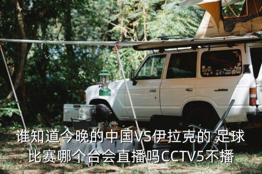 誰知道今晚的中國VS伊拉克的 足球比賽哪個臺會直播嗎CCTV5不播