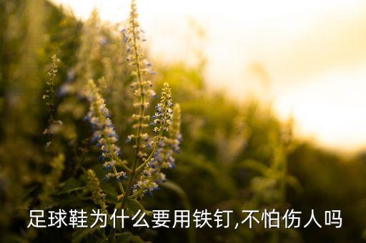  足球鞋為什么要用鐵釘,不怕傷人嗎