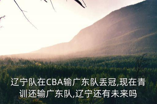 遼寧隊在CBA輸廣東隊丟冠,現(xiàn)在青訓還輸廣東隊,遼寧還有未來嗎