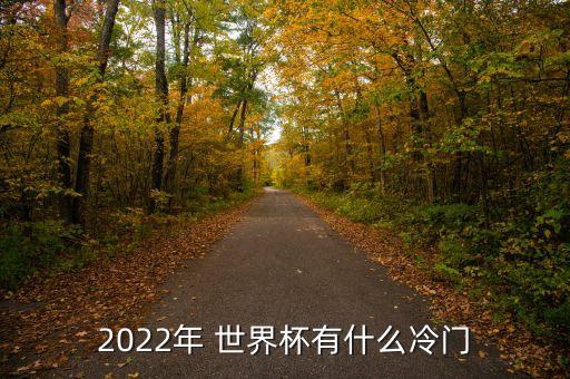 2022年 世界杯有什么冷門