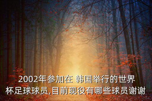 2002年韓國足球隊名單,韓國足球隊最新名單