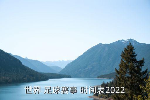 世界 足球賽事 時(shí)間表2022