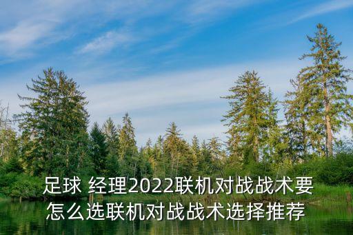  足球 經(jīng)理2022聯(lián)機(jī)對(duì)戰(zhàn)戰(zhàn)術(shù)要怎么選聯(lián)機(jī)對(duì)戰(zhàn)戰(zhàn)術(shù)選擇推薦