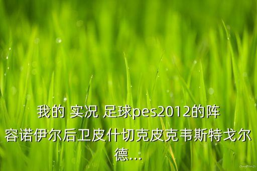 我的 實(shí)況 足球pes2012的陣容諾伊爾后衛(wèi)皮什切克皮克韋斯特戈?duì)柕?..